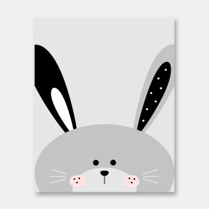 Hello bunny print