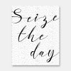 Dotted Seize the day print